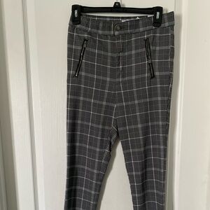 Hollister plaid ultra high rise Medium pants